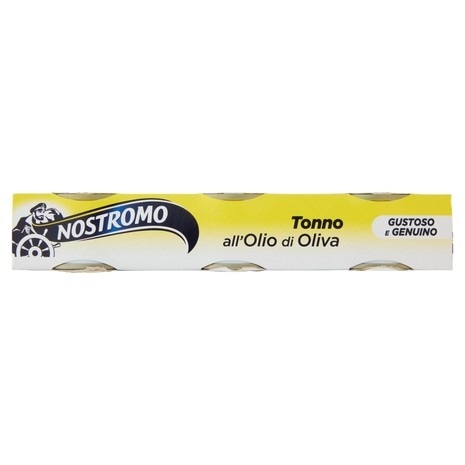 Tonno all'olio di oliva Nostromo 3 pz. da 70 g in offerta da Carrefour