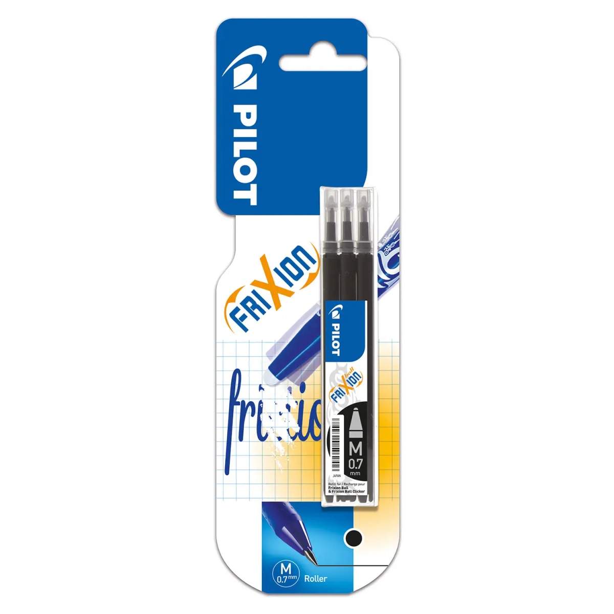 Refill per penna a sfera cancellabile Frixion Pilot 3 pezzi in offerta da Il Gigante
