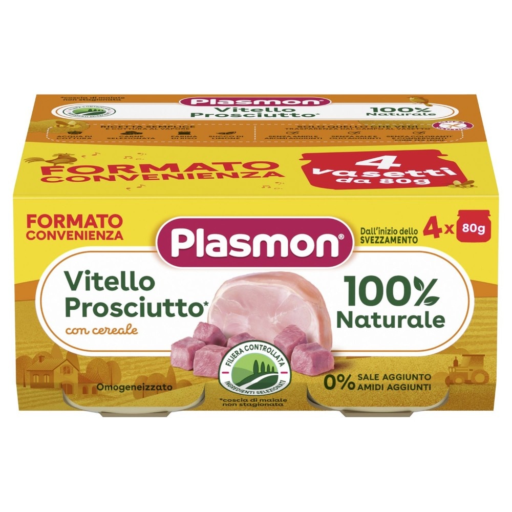 Plasmon Omogeneizzato 4 x 80 g - Offerta nel negozio ALDI