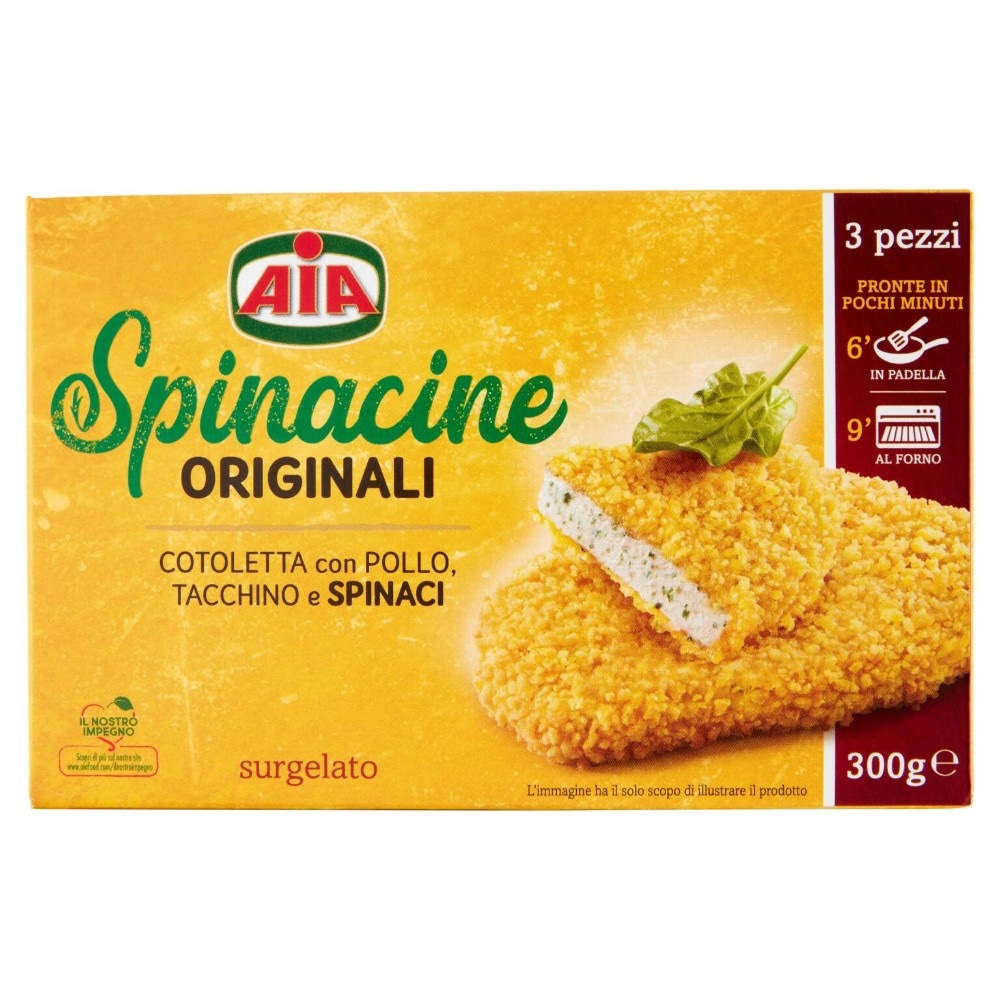 AIA Spinacine 300 g confezione - Offerta nel negozio Lidl