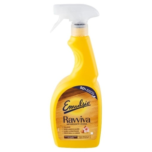 Detergente spray per legno Ravviva Emulsio 750 ml in offerta da Bennet