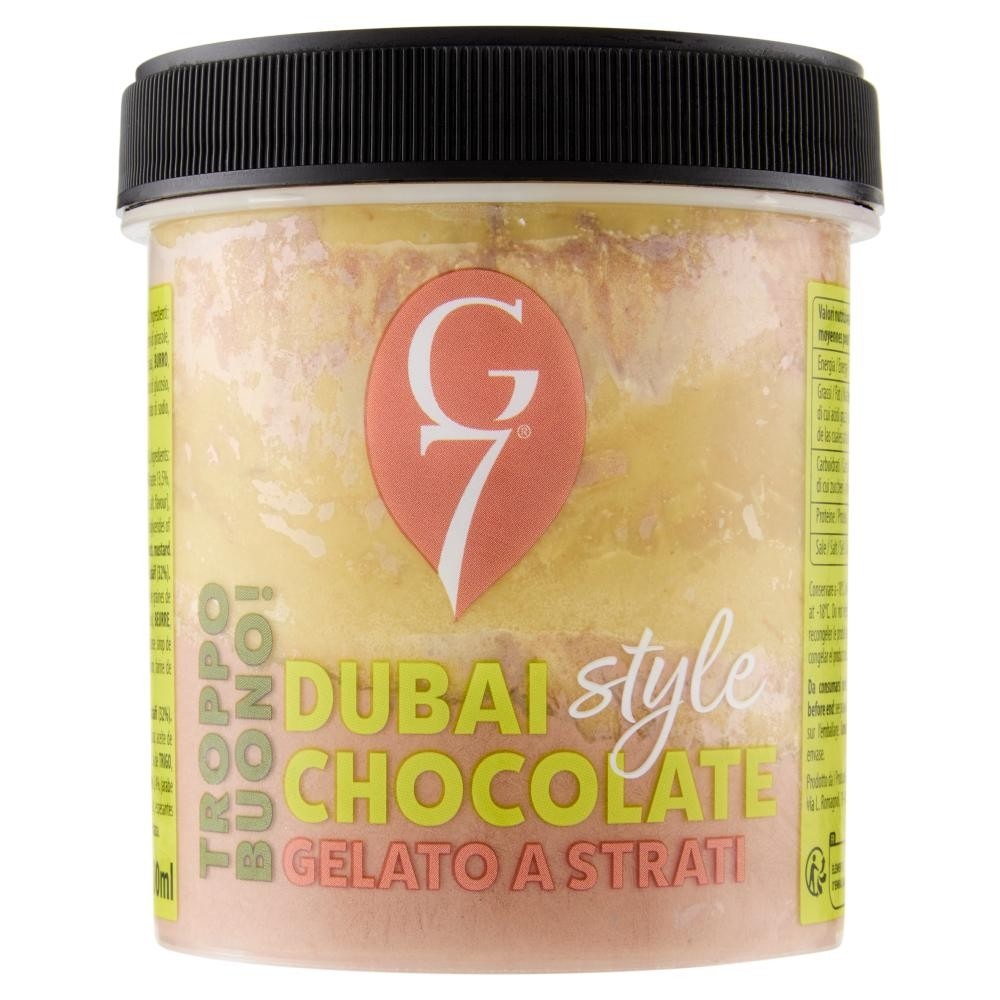 Gelato Dubai Style Chocolate G7 300 g in offerta da Carrefour