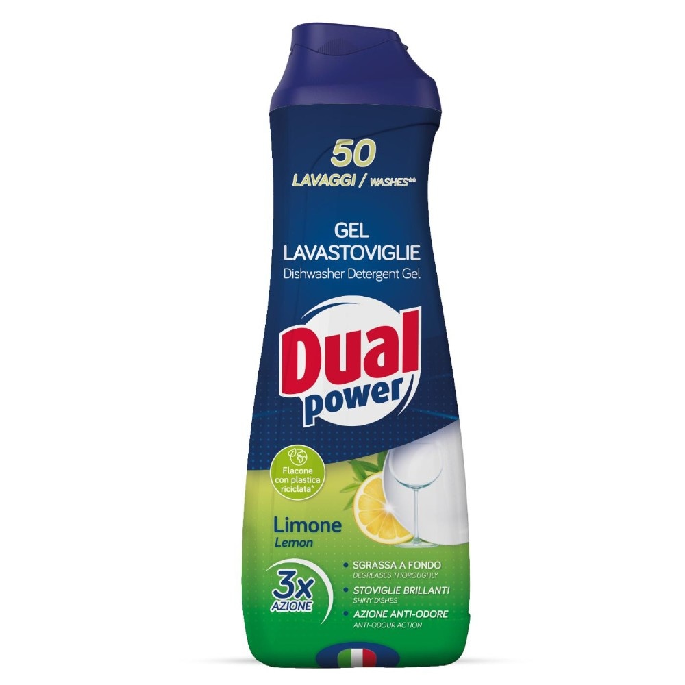 Gel lavastoviglie Dual Power 50 lavaggi - Offerta nel negozio Penny