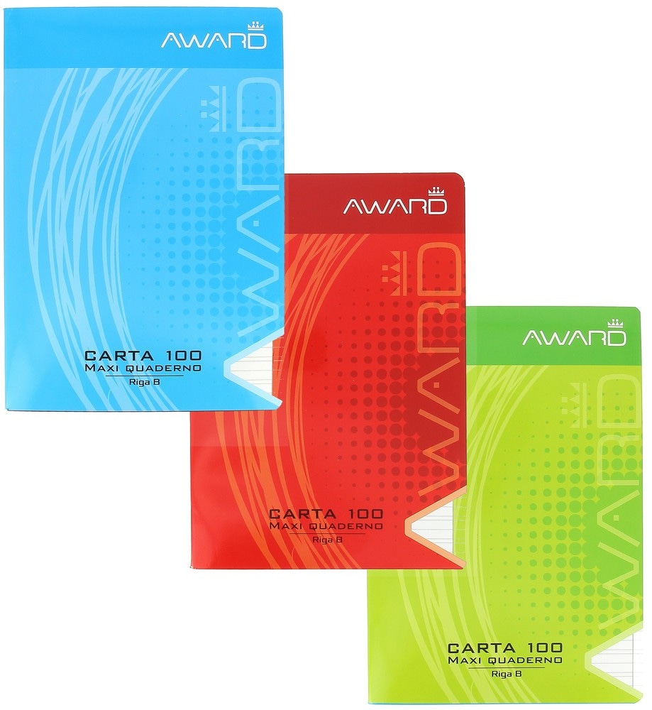 Award maxi quaderno 100 g in offerta da Bennet