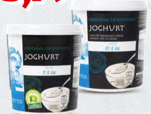 Yogurt greco bianco 1 kg Lyttos in offerta da ALDI