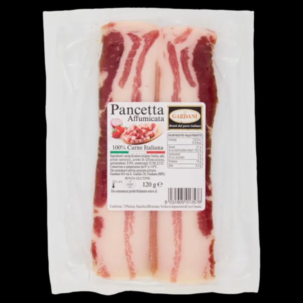 Pancetta affumicata o Guanciale stagionato 120 g / 200 g in offerta da Iper La grande i