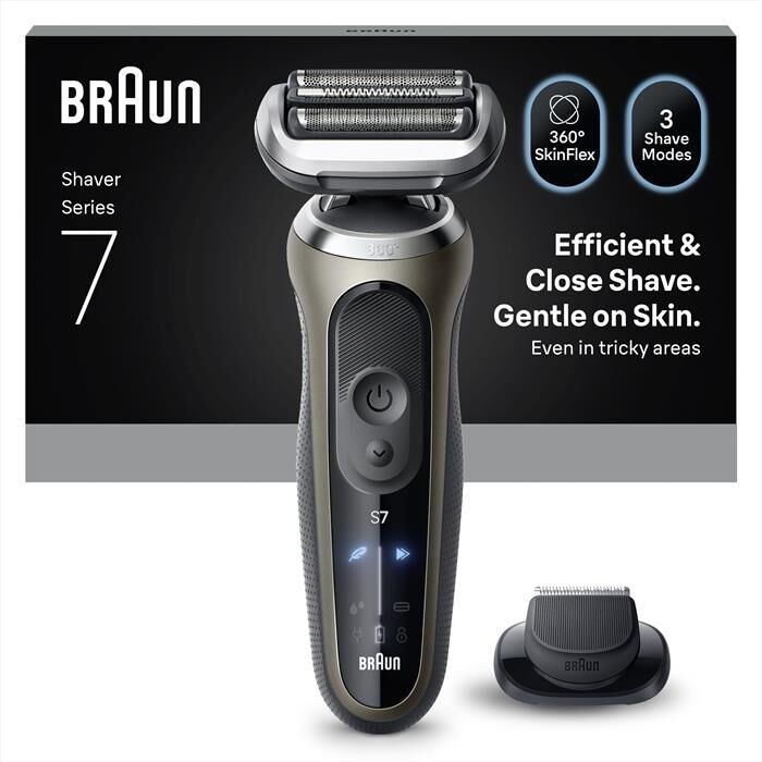 Braun Rasoio Wet & Dry Shaver 72-C1200S in offerta da Comet