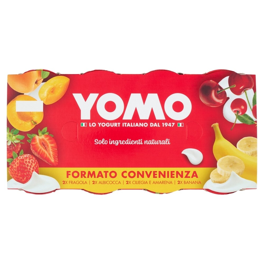 Yogurt Yomo conf 8 pezzi da 125 g cad, 1 kg in offerta da Carrefour