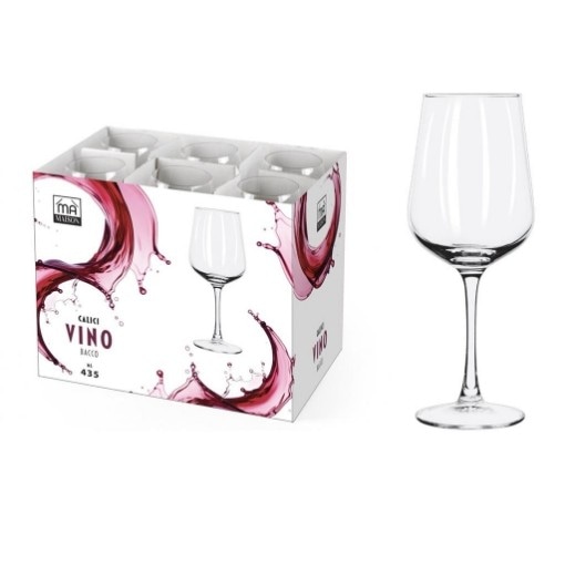Calici Vetro SET 6 Ma Maison - Offerta nel negozio Maury's
