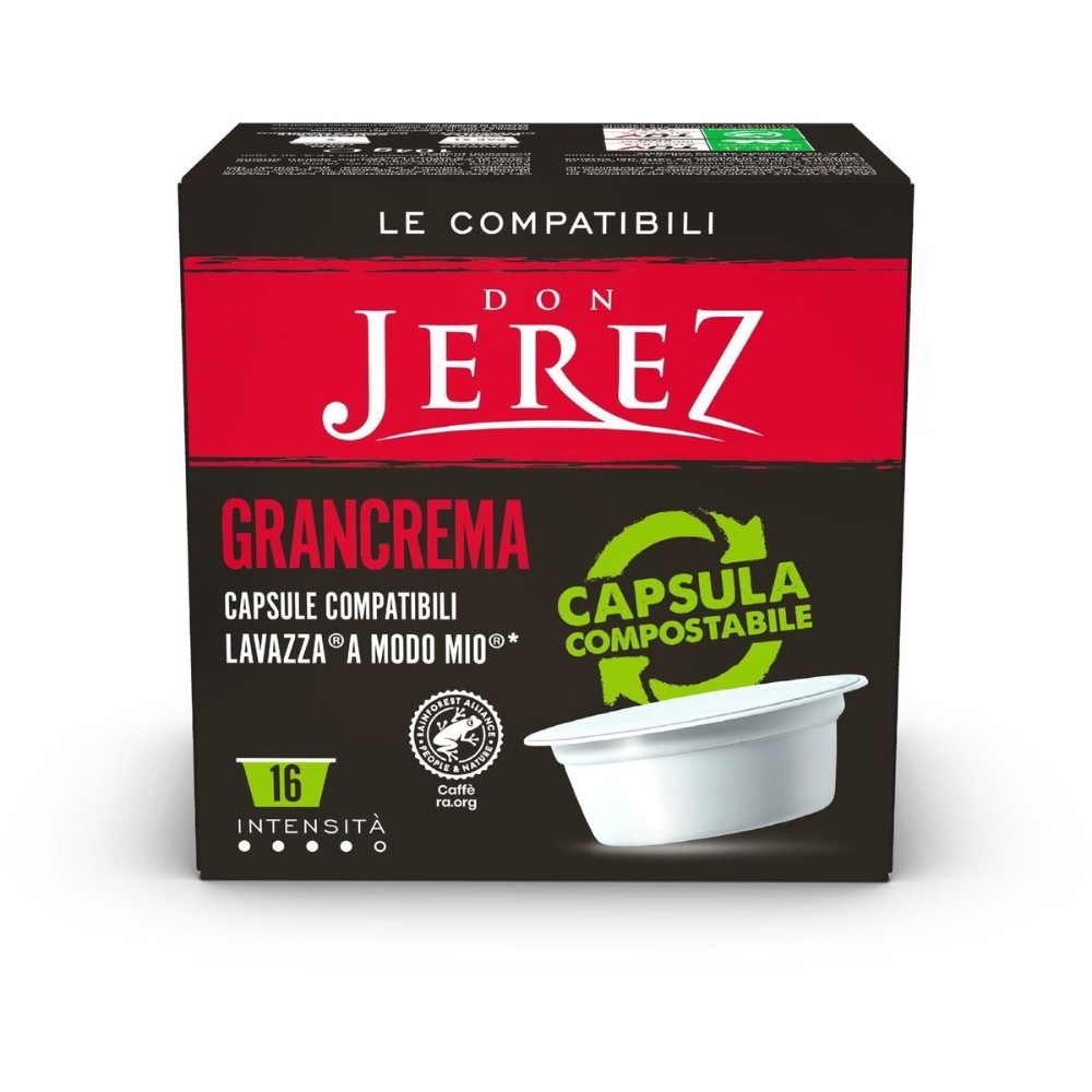 Capsule Caffè Aromatico/Decaffeinato/Grancrema 16 pz / 104 g Jerez - Offerta nel negozio Eurospin