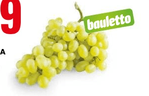 Uva bianca 2 kg in offerta da Eurospin