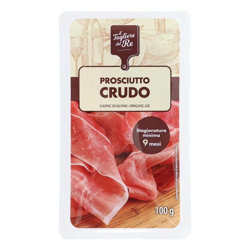 Il Tagliere del Re Prosciutto Crudo 9 mesi 2 x 100 g in offerta da ALDI
