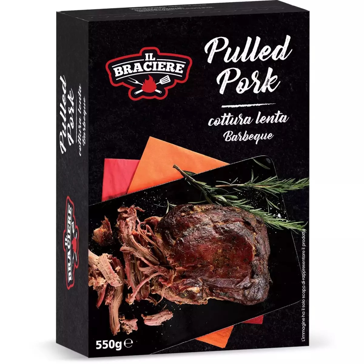 Pulled Pork 550 g Braciere in offerta da Eurospin