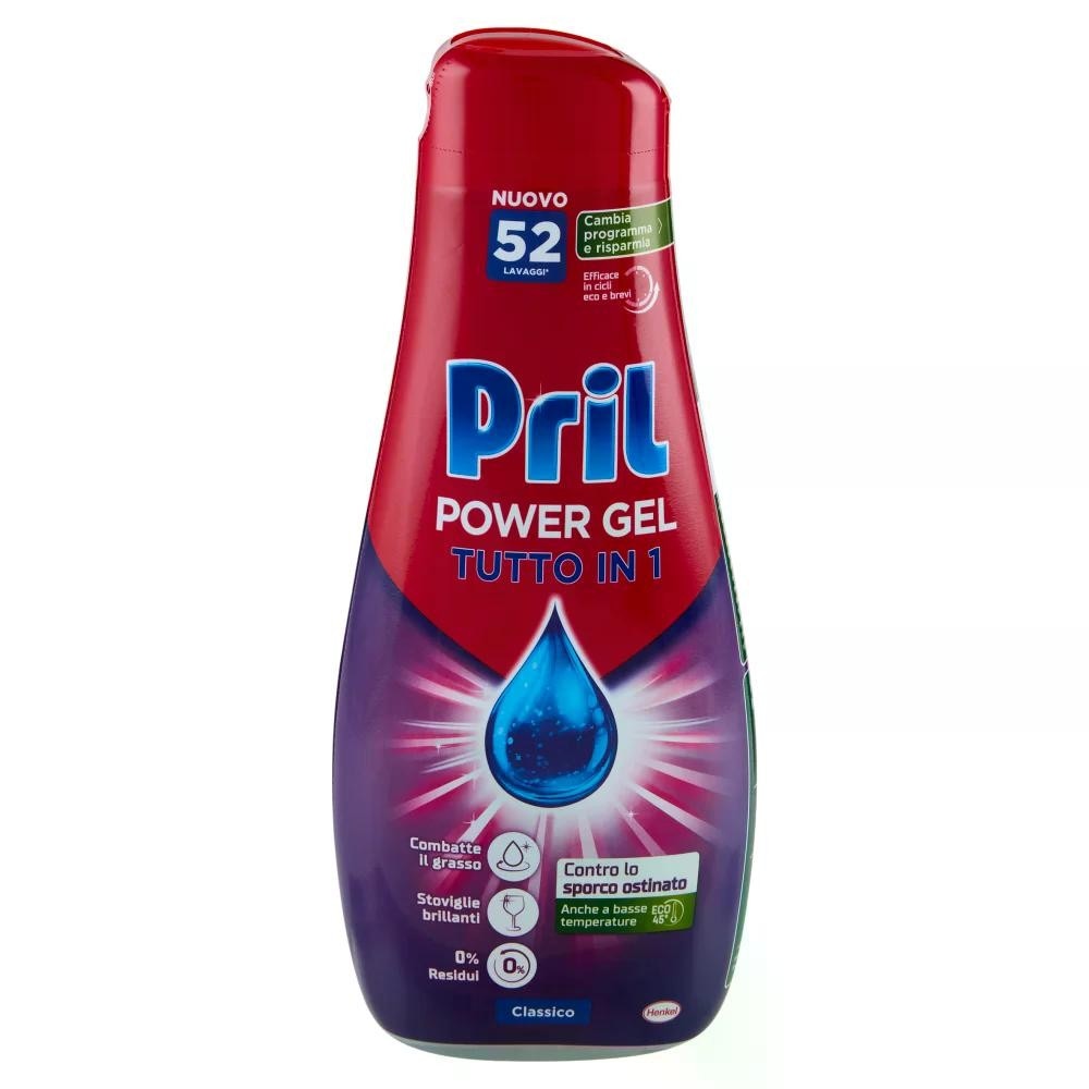 Pril Power Gel / Tabs All in 1 conf. da 2 pz - 2 x 936 ml, conf. da 76 tabs - Offerta nel negozio Penny