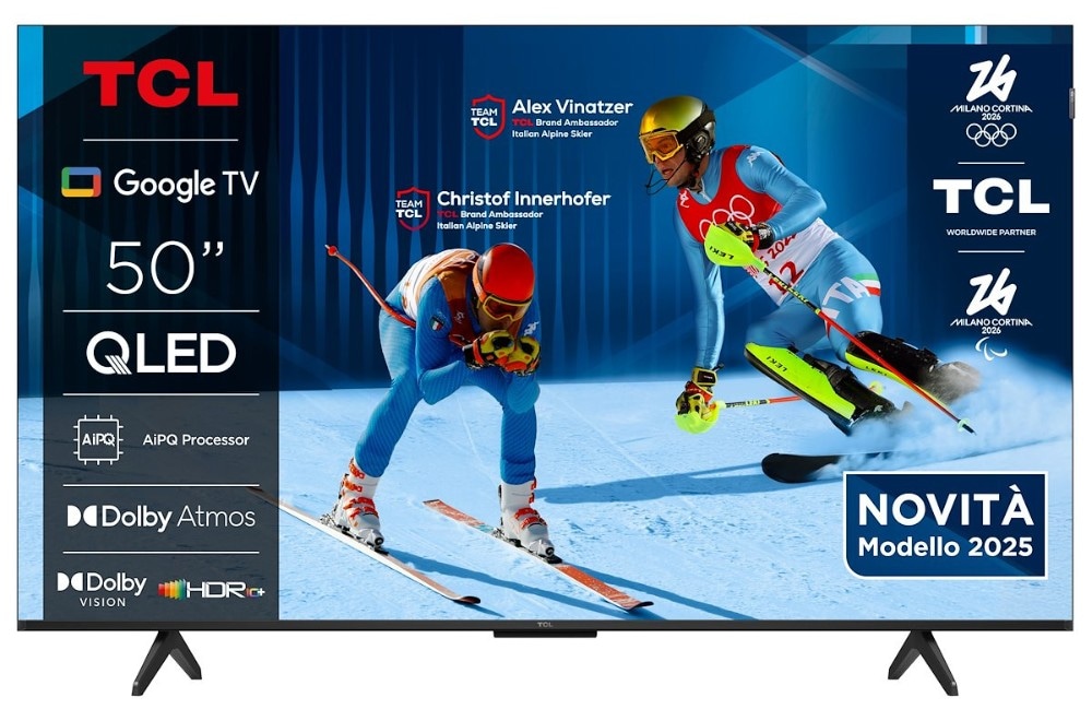 TCL QLED TV 50P79K 50" in offerta da Comet