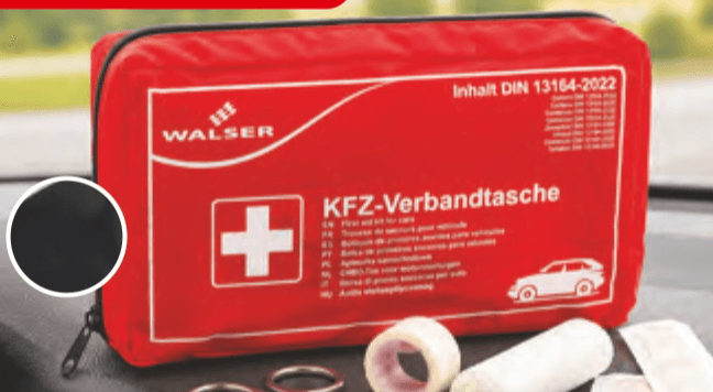 Kit medico per auto Walser in offerta da ALDI