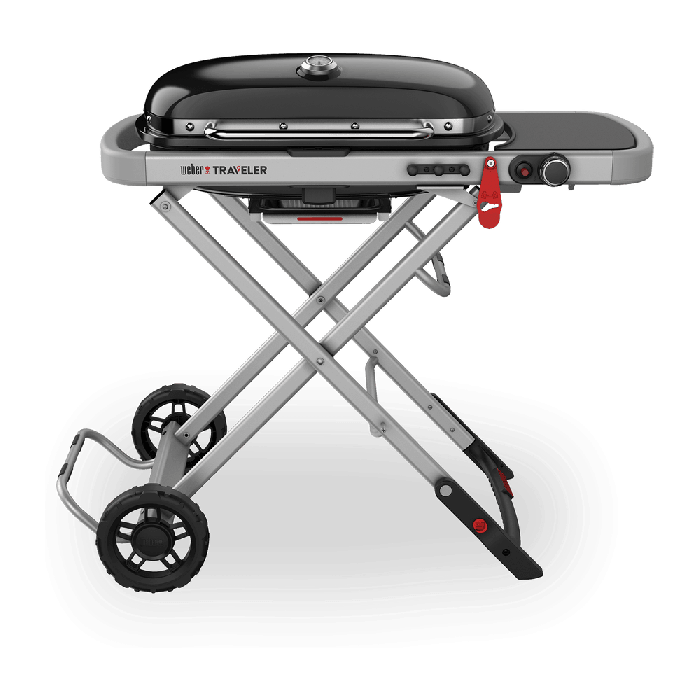 Barbecue a gas Portatile Traveler 9010053 64x34 cm Weber in offerta da Comet
