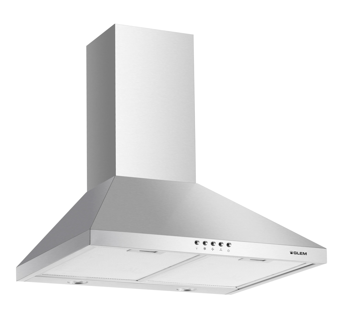 Cappa a parete GHP663IX 60 cm Glemgas in offerta da Unieuro