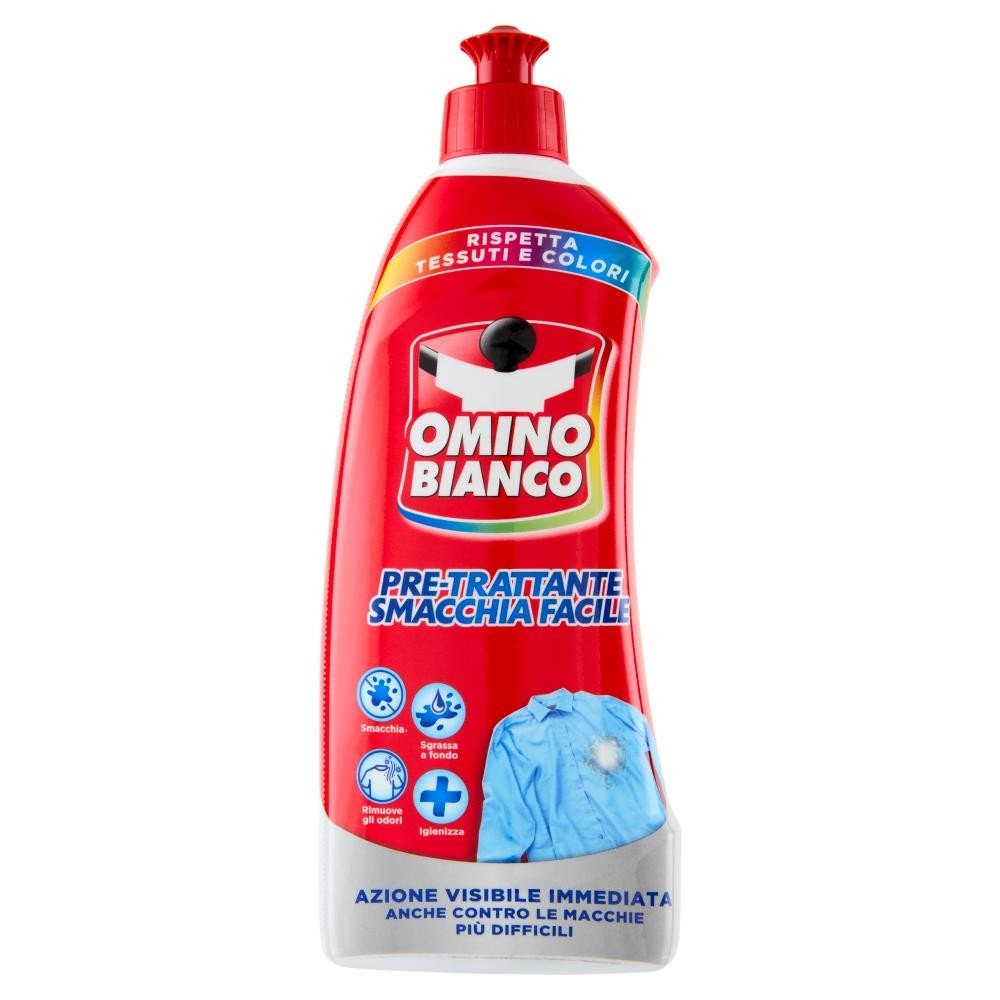 Smacchia facile pre-trattante 500 ml flacone OMINO BIANCO in offerta da Lidl