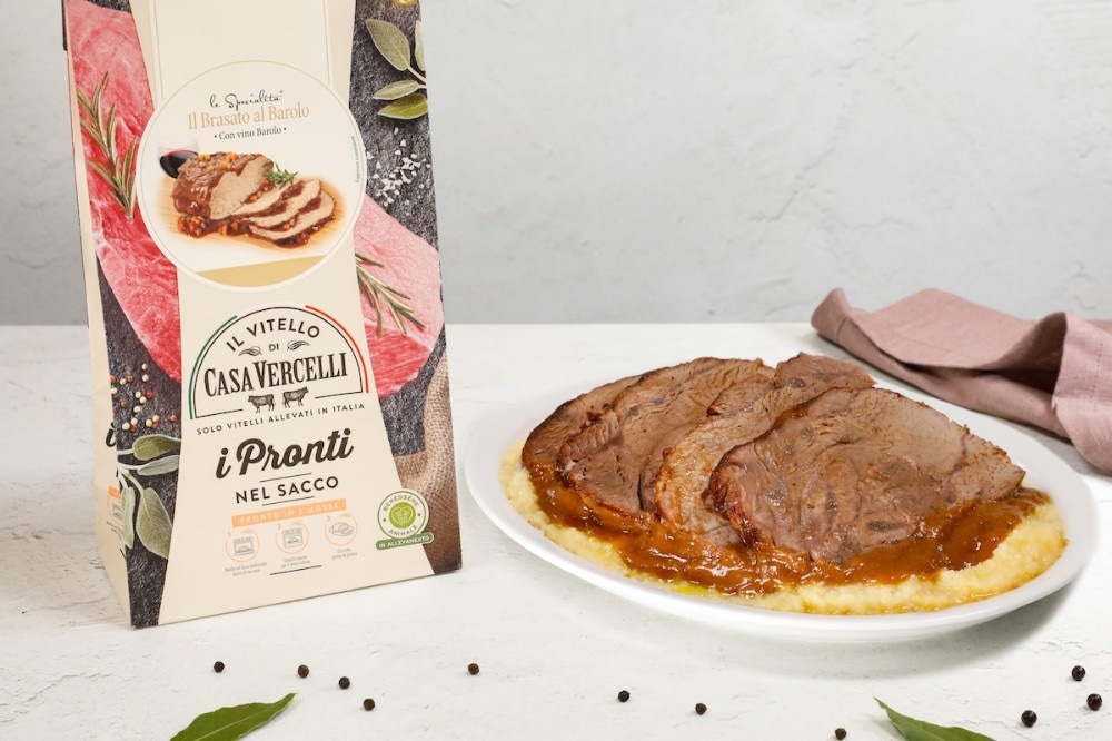 Arrosto reale di vitello o Brasato al Barolo 1 kg Vitello Casa Vercelli - Offerta nel negozio Iper La grande i
