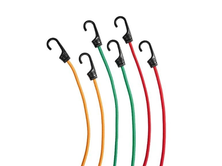 Elastici per portapacchi 5, 6 o 8 pezzi in offerta da Lidl