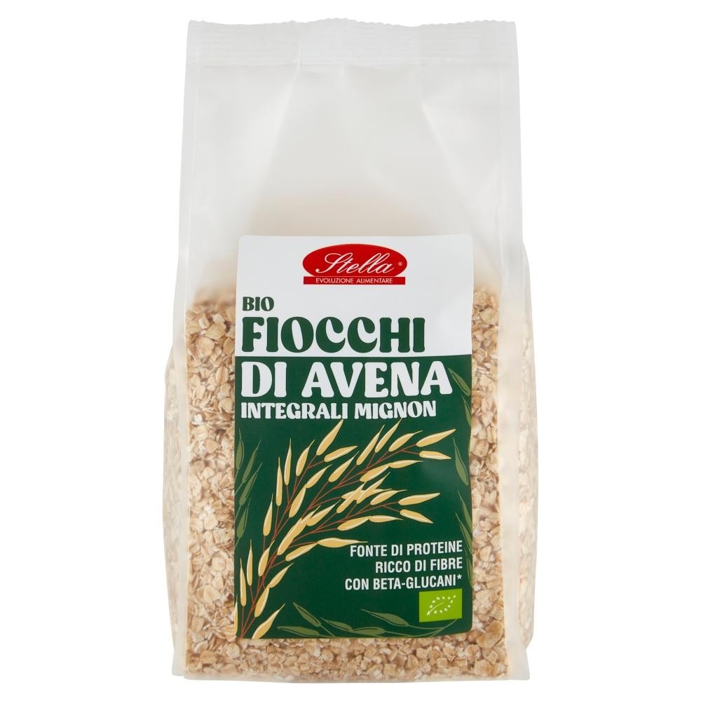 Fiocchi di Avena Integrali Mignon Bio Stella 500 g in offerta da Bennet
