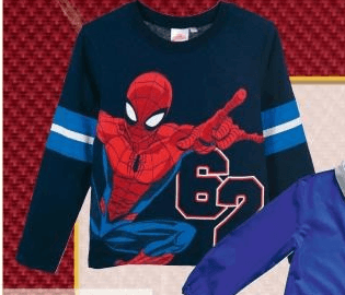 T-shirt Manica Lunga Spider-man in offerta da Carrefour
