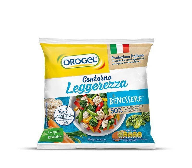 Contorno Leggerezza o Misto Benessere Orogel 450 g in offerta da Carrefour