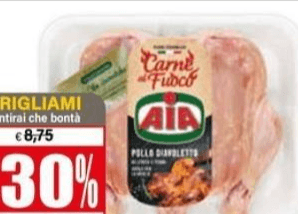 Pollo Diavoletto AIA in offerta da Il Gigante