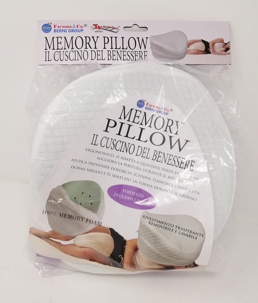 Memory Pillow il cuscino del benessere in offerta da Il Gigante