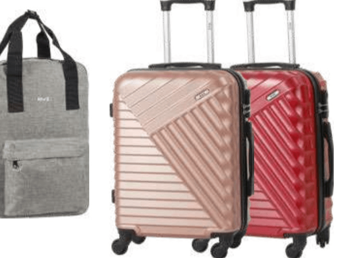 Trolley da cabina con zaino incluso 55 x 40 x 20 cm - Offerta nel negozio Iper La grande i