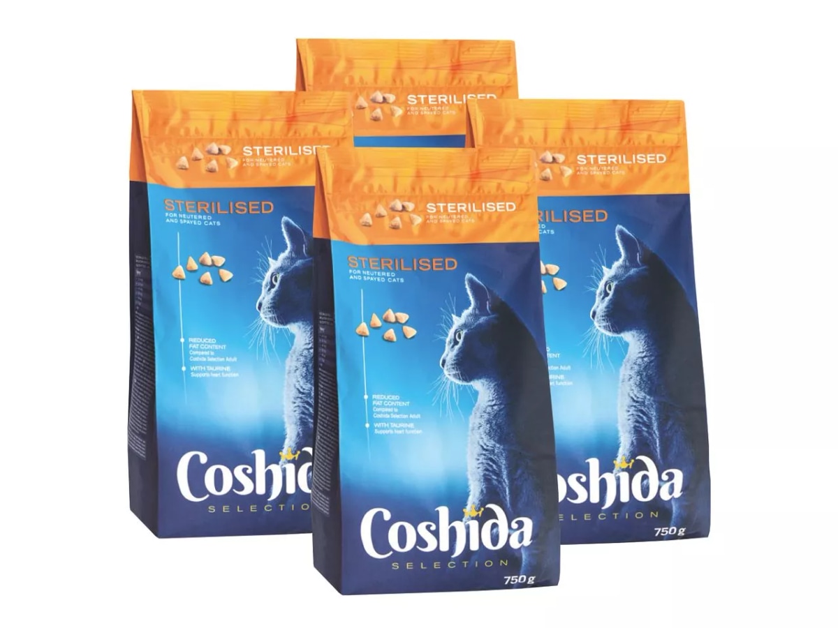 Alimento completo per gatti sterilizzati 750 g Coshida in offerta da Lidl
