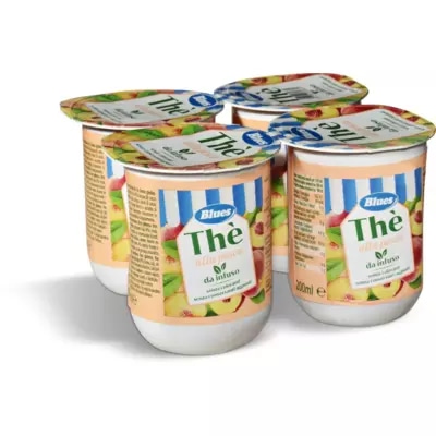 Thè da infuso The al limone/alla pesca 4 x 200 ml in offerta da Eurospin
