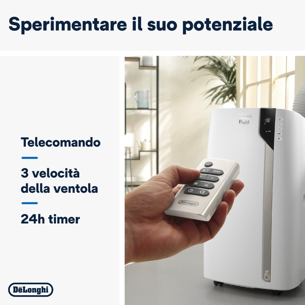 DeLonghi Climatizzatore Portatile Pinguino Pace X93 Extreme - Offerta nel negozio Euronics