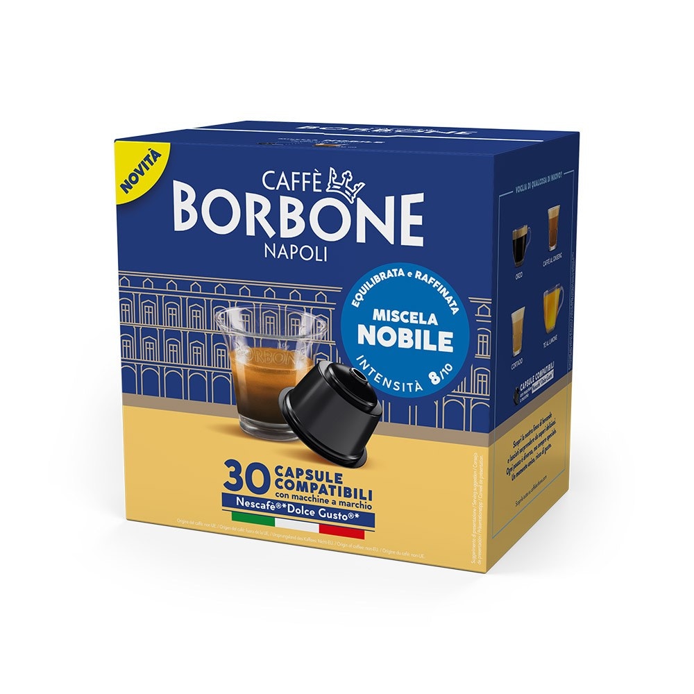 Capsule Dolce Gusto Borbone miscela nobile 30 capsule, 210 g in offerta da Coop
