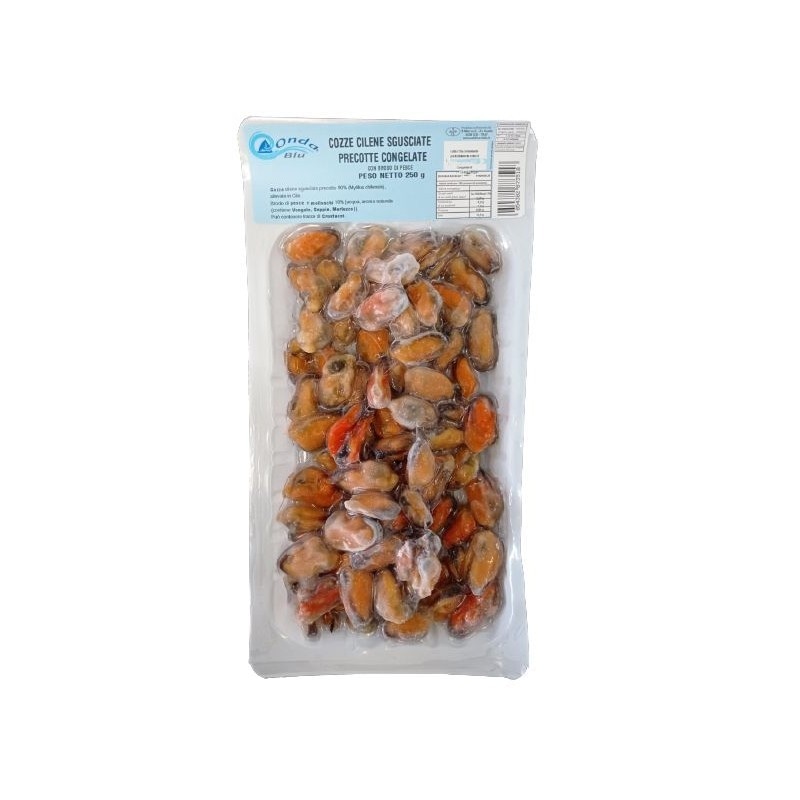 Blue Mares cozze cilene sgusciate 250 g + 250 g in offerta da Dpiù