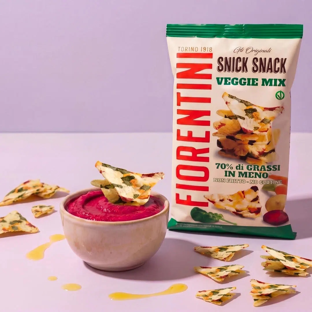 Fiorentini chips di legumi 70 g in offerta da Dm