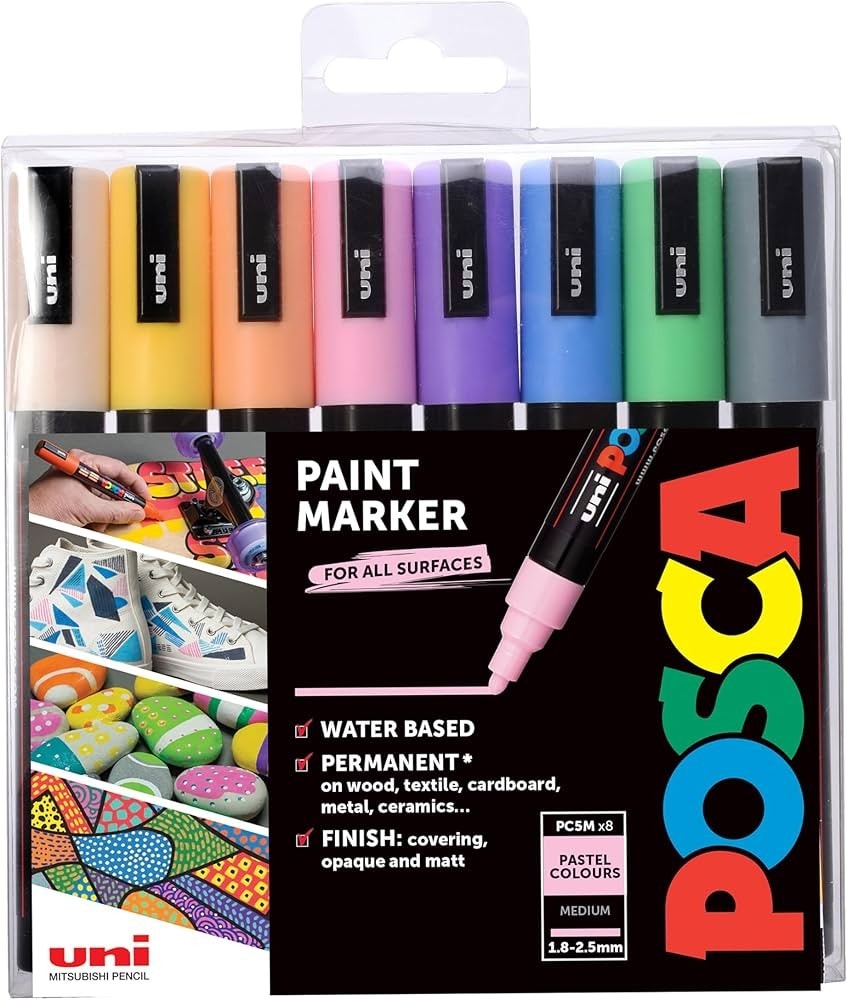 Uni Posca marcatore a base d'acqua in offerta da Bennet