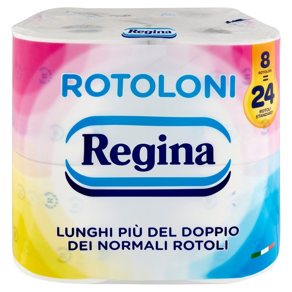 Carta Igienica Rotoloni Regina 8 rotoli in offerta da Carrefour