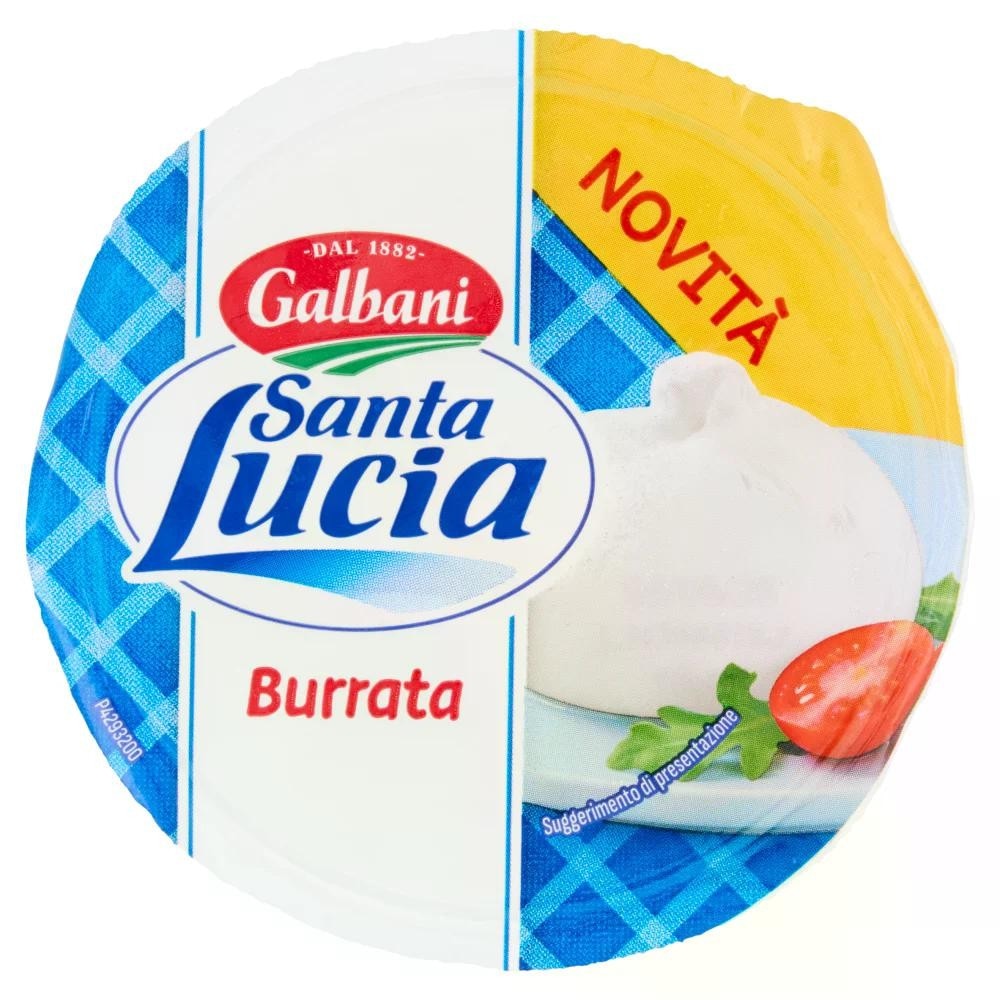 Burrata o stracciatella Santa Lucia Galbani 120 g in offerta da Bennet