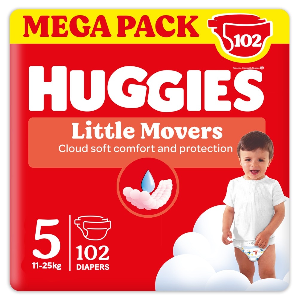 Huggies Little Movers taglie assortite in offerta da Tigota