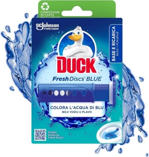 Duck dischetti gel per WC 1 pezzo in offerta da Dm
