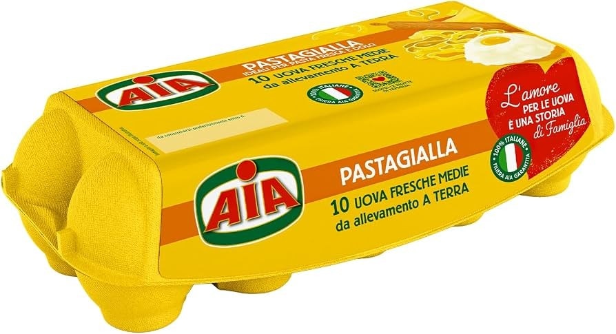 10 Uova medie da allevamento a terra Pastagialla AIA 10 Uova in offerta da Iper La grande i