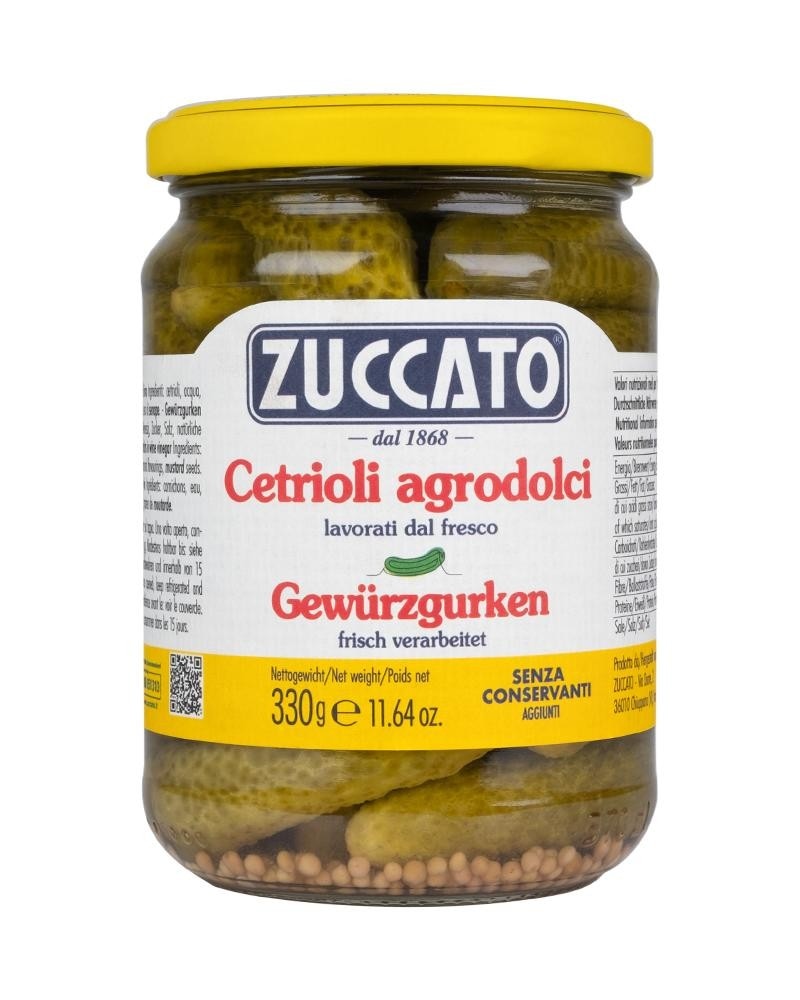 Cetrioli agrodolci 360 g Zuccato in offerta da Bennet