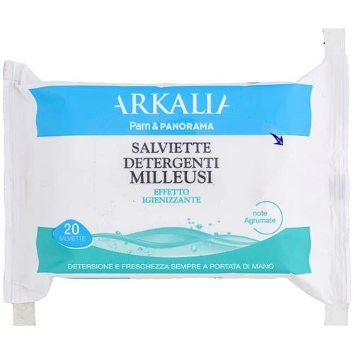 Salviette detergenti Arkalia 20 pezzi in offerta da Panorama