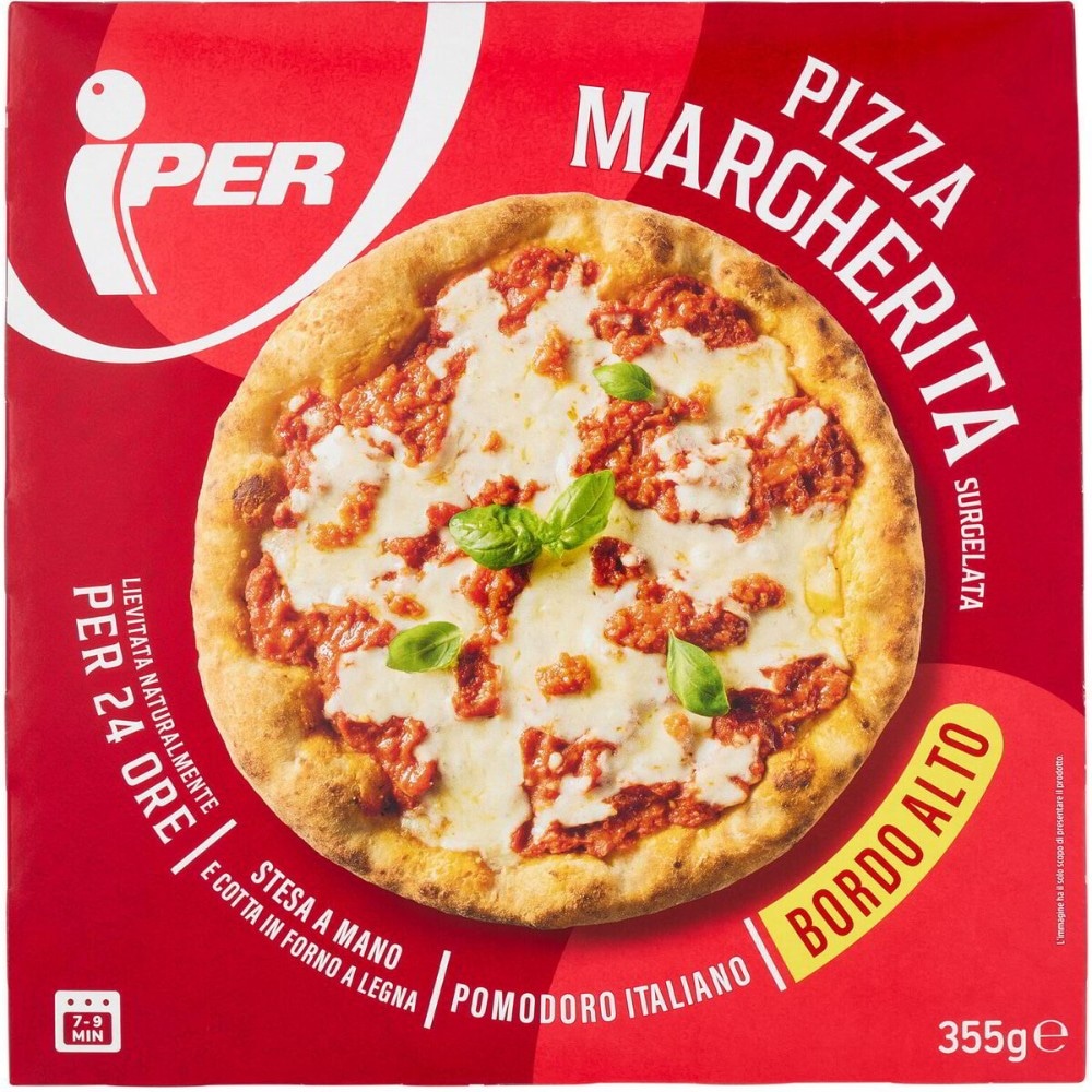 2 Pizze Margherita 780 g Iper in offerta da Iper La grande i