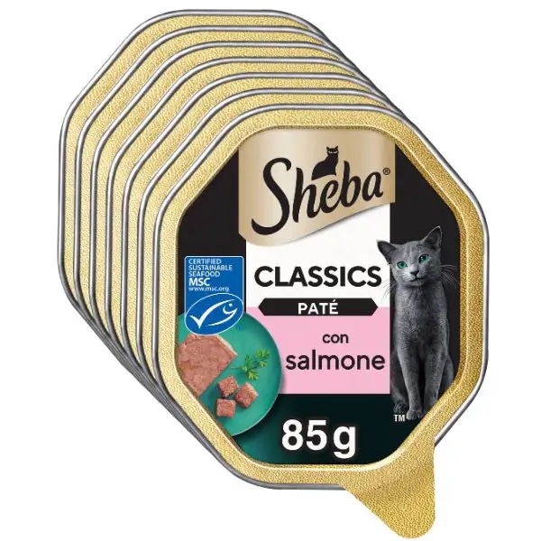 Sheba patè alimento umido per gatti gusti assortiti 85 g in offerta da Carrefour