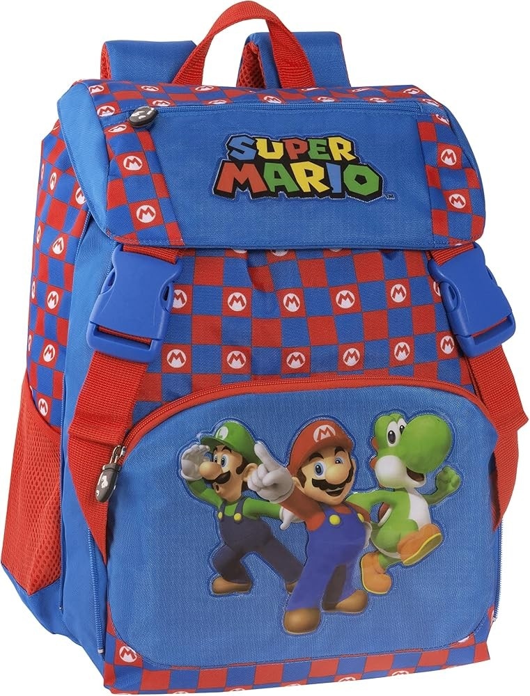 Super Mario zaino estensibile standard in offerta da Risparmio Casa