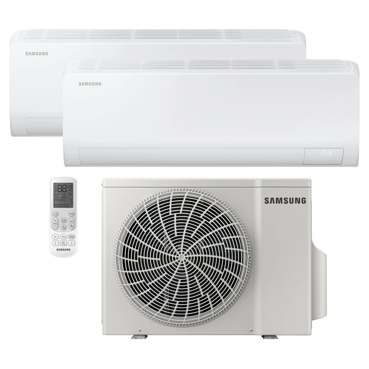 Samsung climatizzatore fisso monosplit Luzon S2 9000 BTU/h in offerta da Leroy Merlin