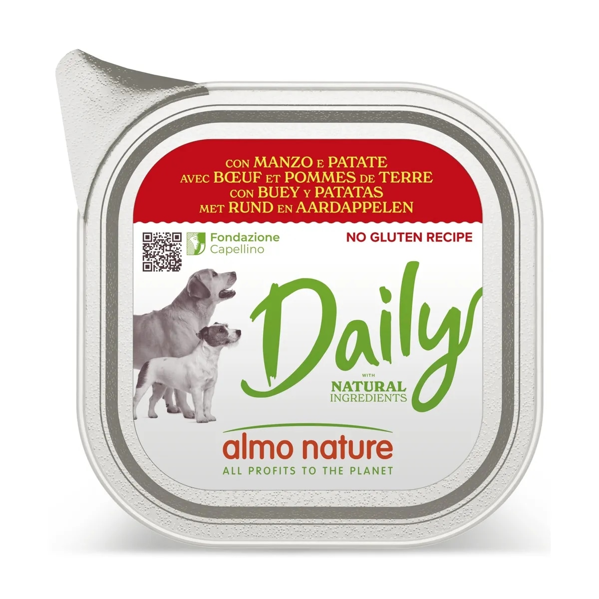 Almo Nature Daily cibo per cani 100 g in offerta da Tigota